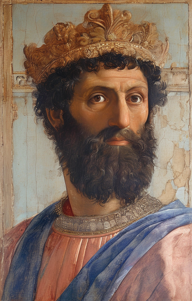 10472-636065170-masterpiece,best quality,_lora_tbh197-sdxl_0.9_,illustration,style of Masaccio portrait of noble man.png